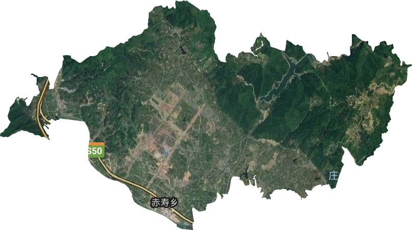 赤壽鄉衛星圖