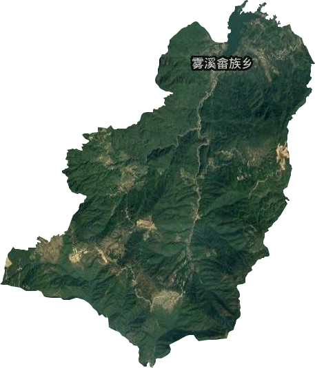 霧溪畬族鄉衛星圖