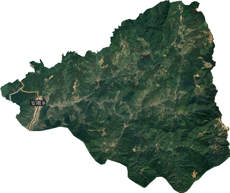 安南鄉衛星圖