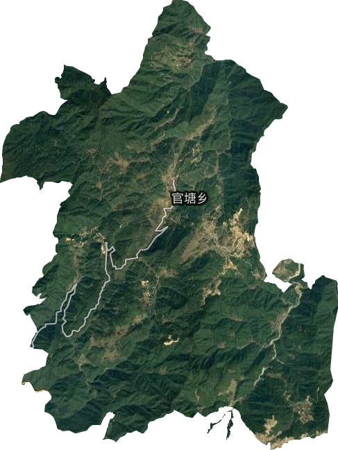 官塘鄉衛星圖