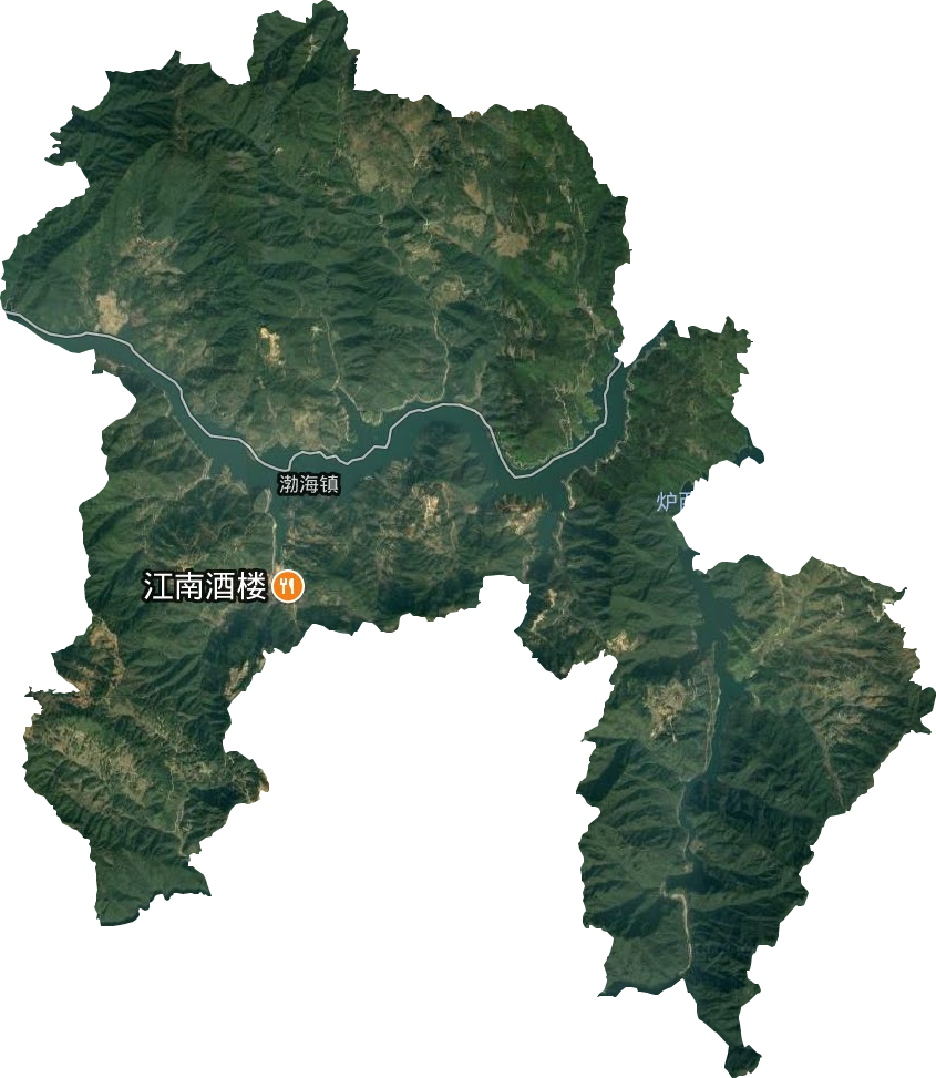 渤海鎮衛星圖