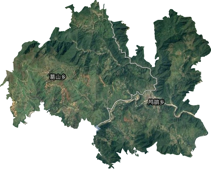 鸕鶿鄉(xiāng)衛(wèi)星圖