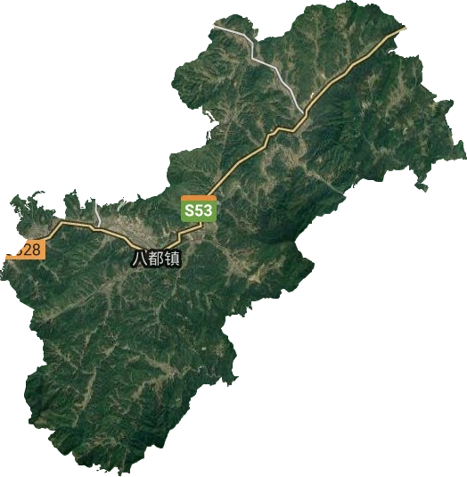 八都鎮衛星圖
