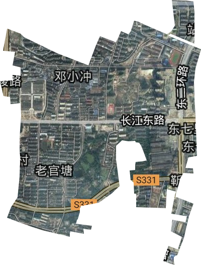 銅陵路街道衛(wèi)星圖