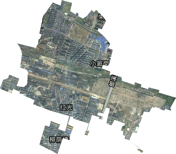 紅光街道衛(wèi)星圖
