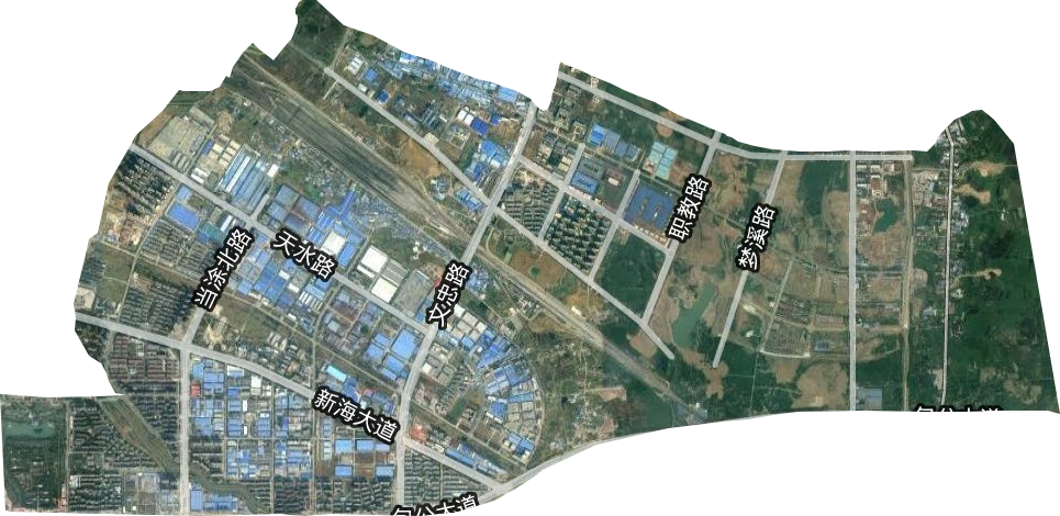 瑤海區(qū)工業(yè)園衛(wèi)星圖