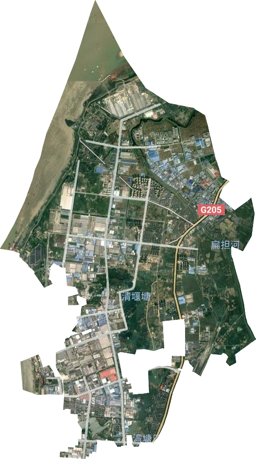 龍山街道衛(wèi)星圖