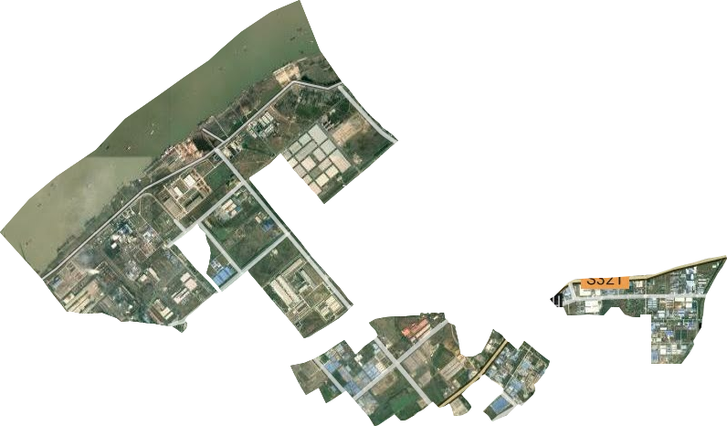 安徽蕪湖三山經濟開發區衛星圖