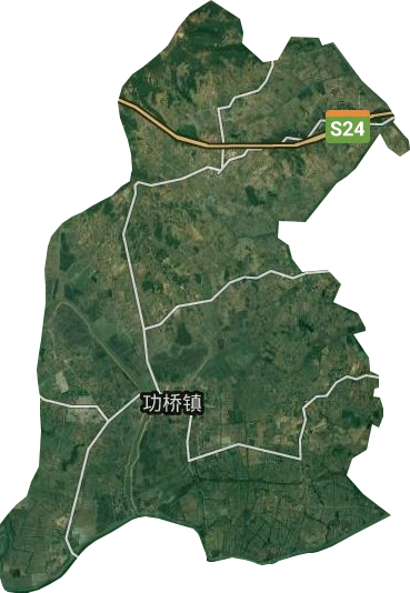 功橋鎮(zhèn)衛(wèi)星圖