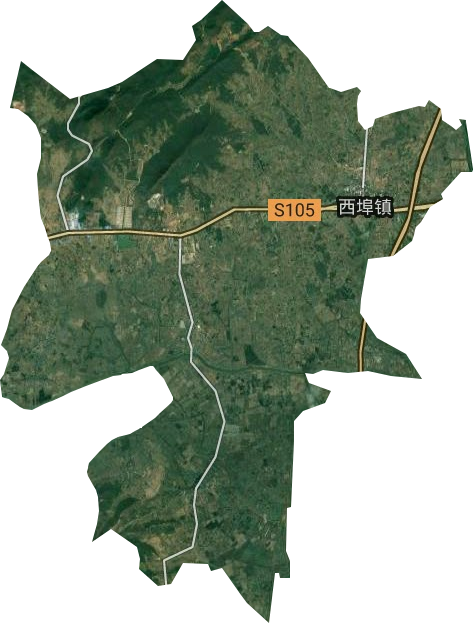 西埠鎮(zhèn)衛(wèi)星圖