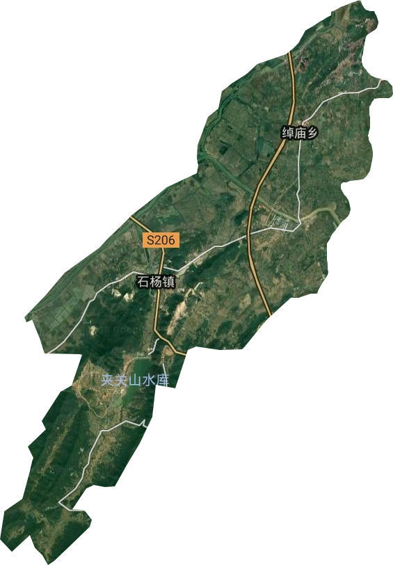 石楊鎮衛星圖