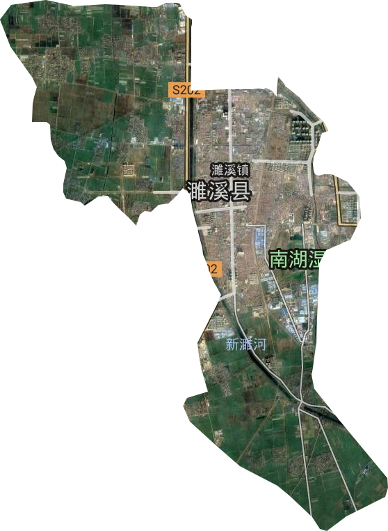 濉溪鎮衛星圖