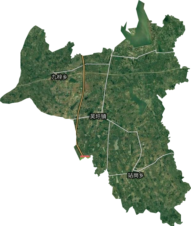 吳圩鎮衛星圖