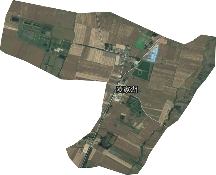 凌家湖農場衛星圖