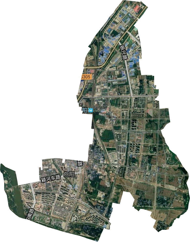 向陽(yáng)街道衛(wèi)星圖