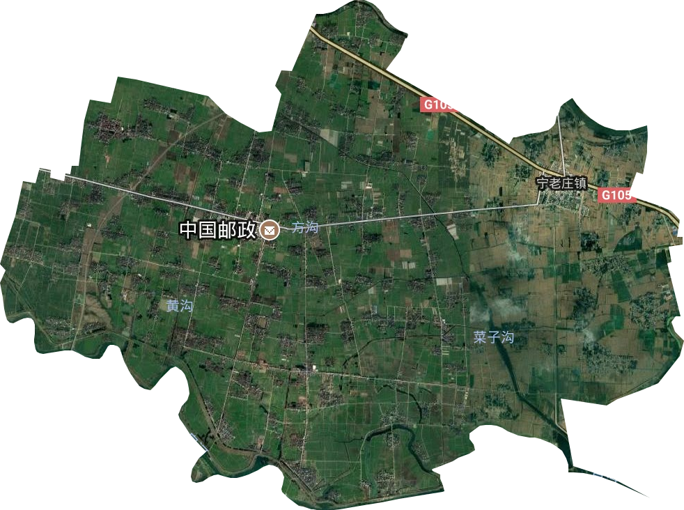 寧老莊鎮衛星圖