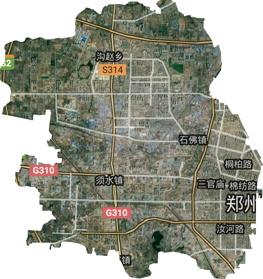 中原區衛星圖