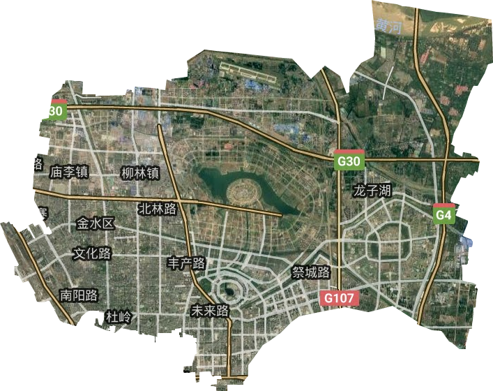 金水區衛星圖