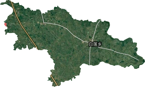 白蓮鄉衛星圖