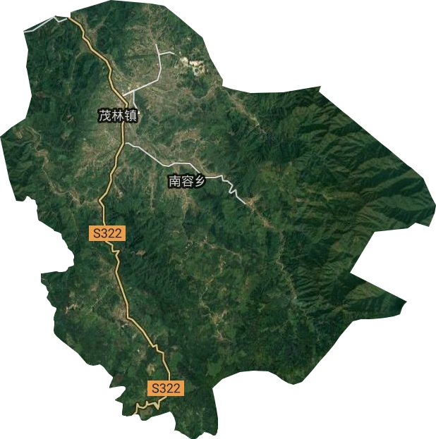 茂林鎮衛星圖