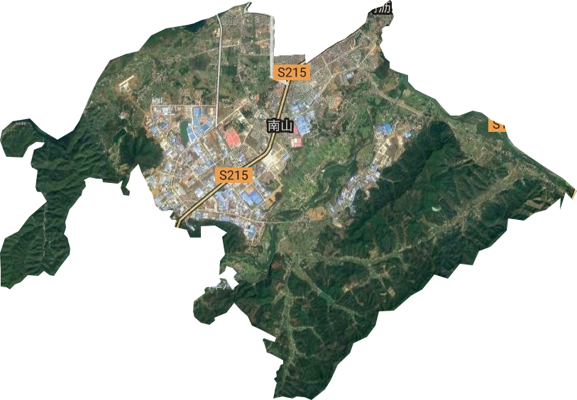 南山街道衛(wèi)星圖