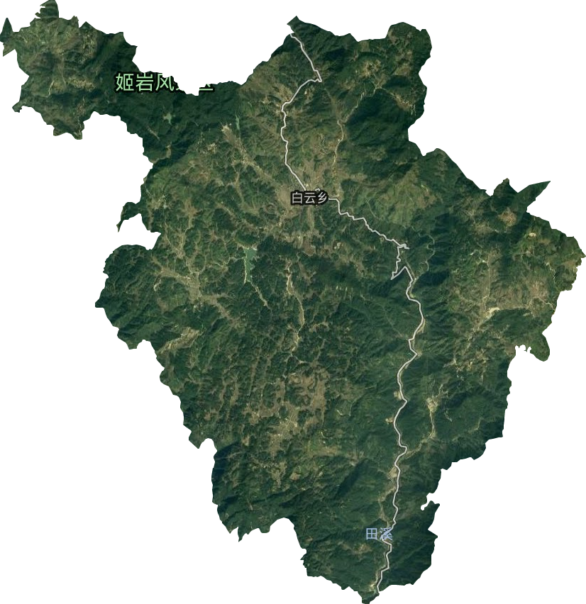 白云鄉衛星圖