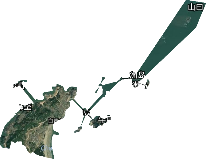 白青鄉衛星圖