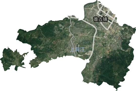 首占鎮衛星圖