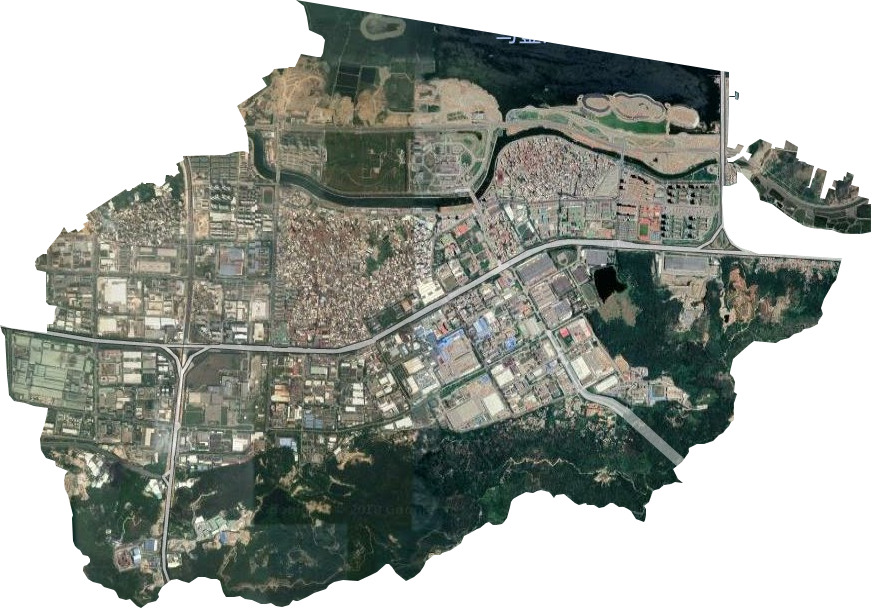 新陽街道衛星圖
