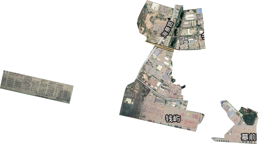 廈門海滄保稅港區衛星圖