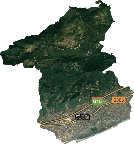 東海鎮衛星圖