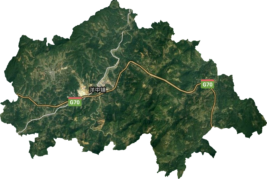 洋中鎮(zhèn)衛(wèi)星圖
