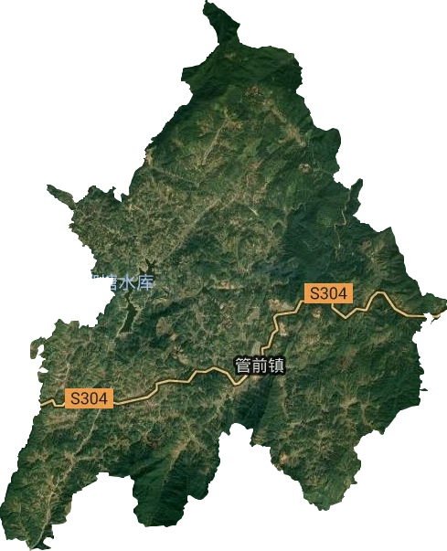 管前鎮衛星圖