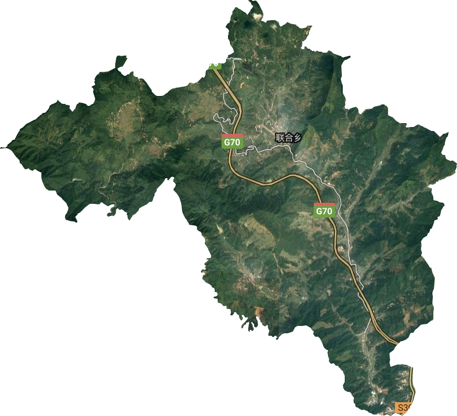 聯(lián)合鄉(xiāng)衛(wèi)星圖