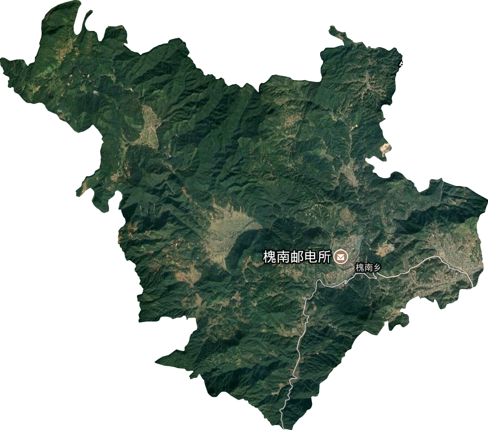 槐南鎮衛星圖