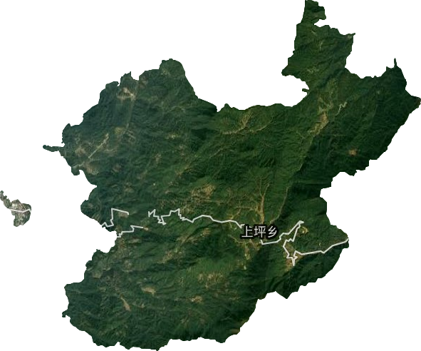 上坪鄉衛星圖