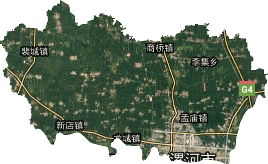 郾城區衛星圖