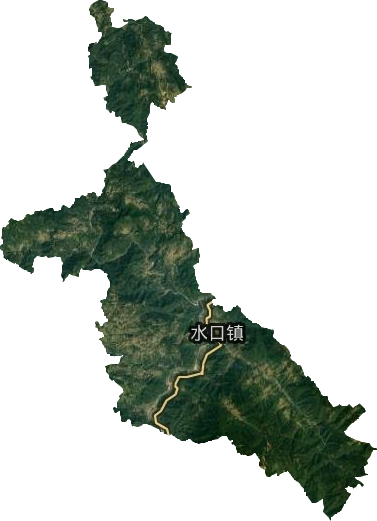 水口鎮(zhèn)衛(wèi)星圖