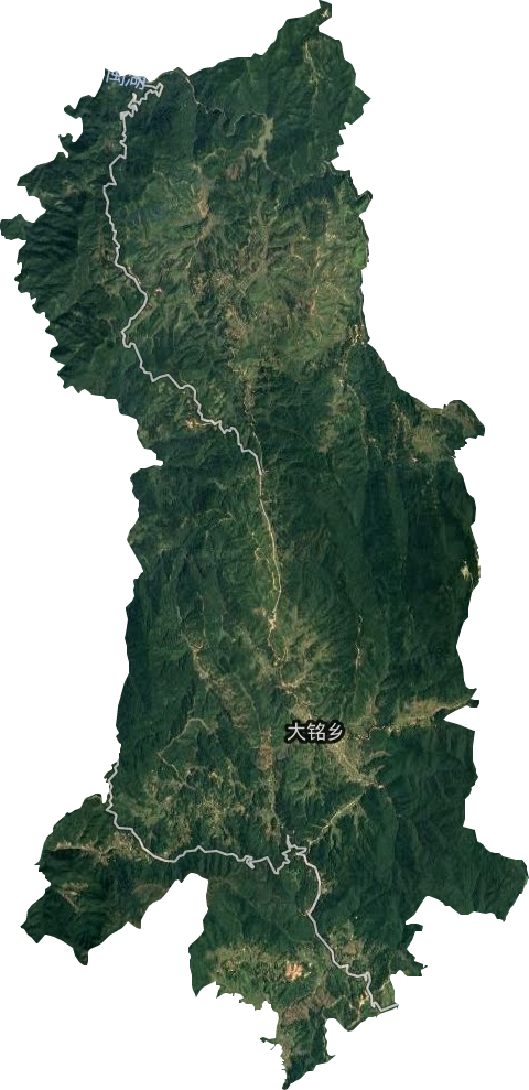 大銘鄉(xiāng)衛(wèi)星圖