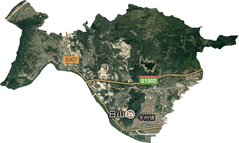 豐州鎮衛星圖