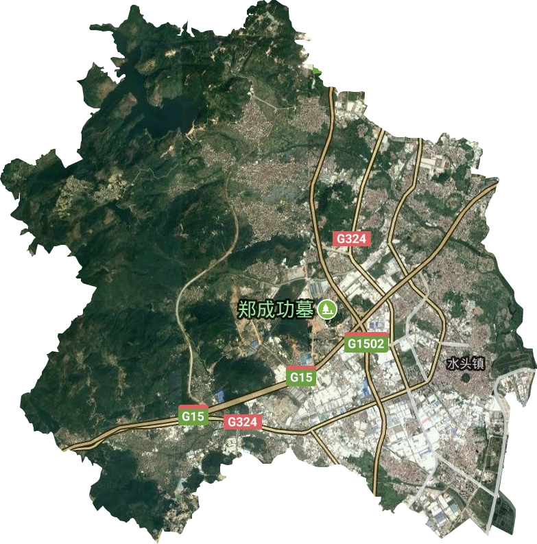 水頭鎮衛星圖