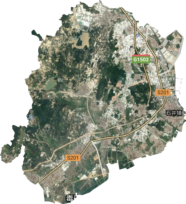 石井鎮衛星圖