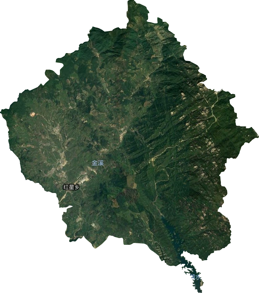紅星鄉(xiāng)衛(wèi)星圖