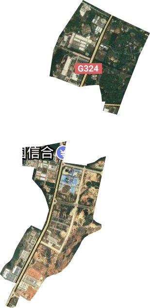 詔安金都工業集中區管委會衛星圖