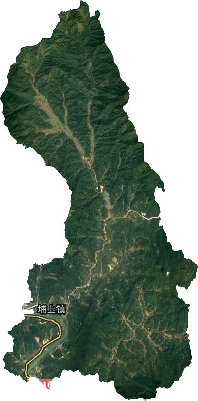 埔上鎮(zhèn)衛(wèi)星圖