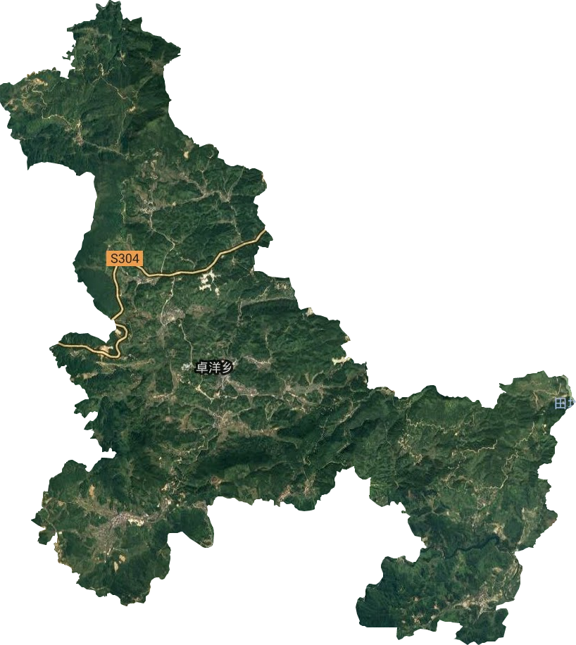 卓洋鄉(xiāng)衛(wèi)星圖