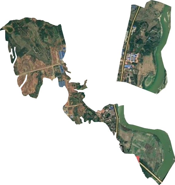 國營萬埠墾殖場衛星圖