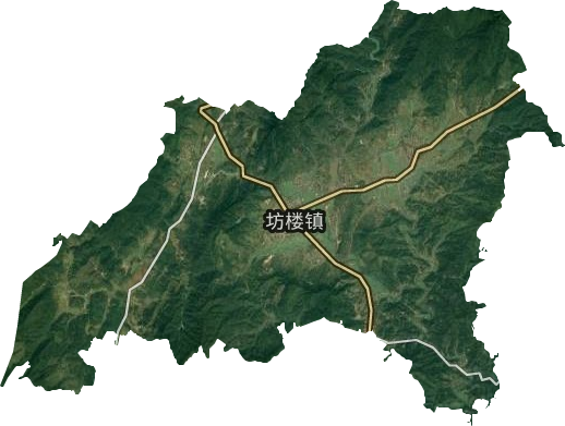 坊樓鎮衛星圖