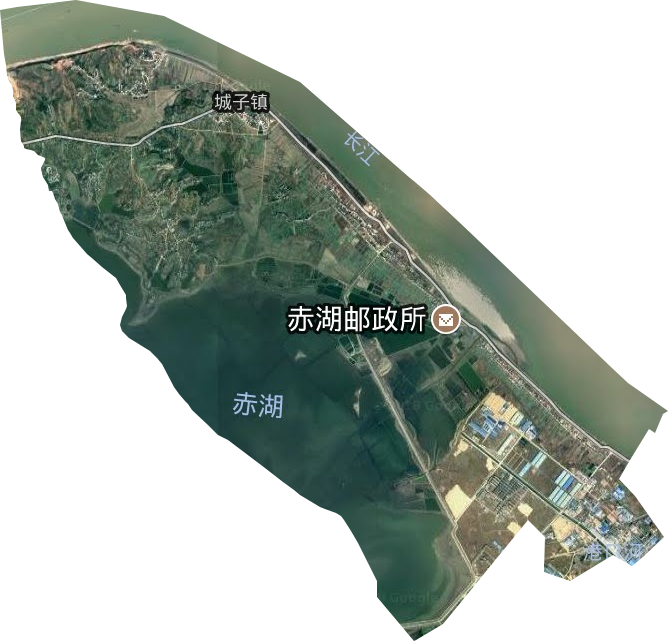 城子鎮衛星圖