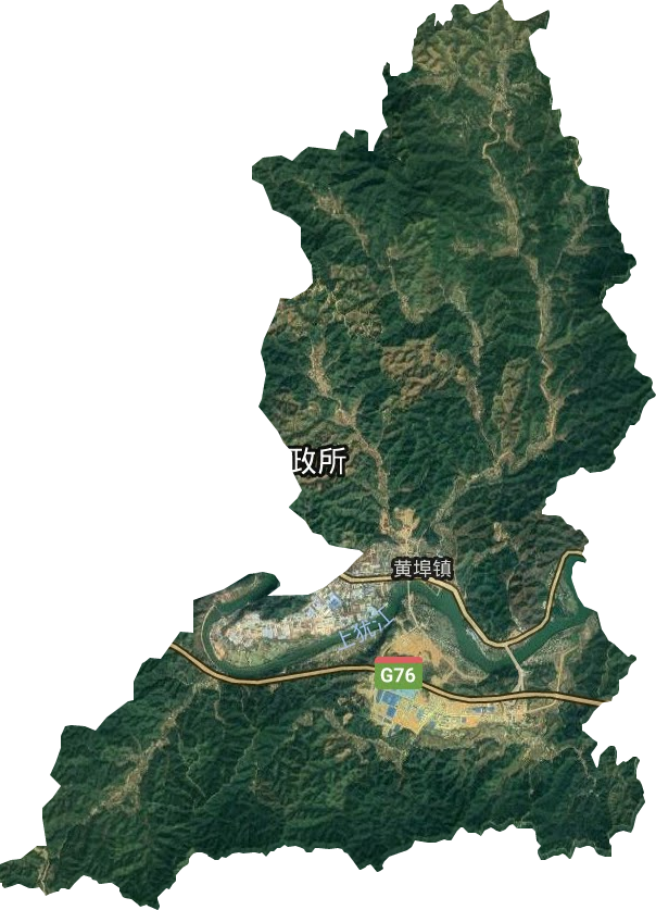 黃埠鎮衛星圖